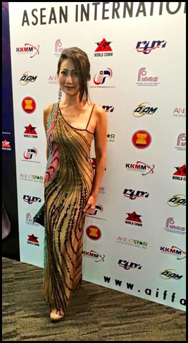 Debra Teng wearing HAYDEN (1)
